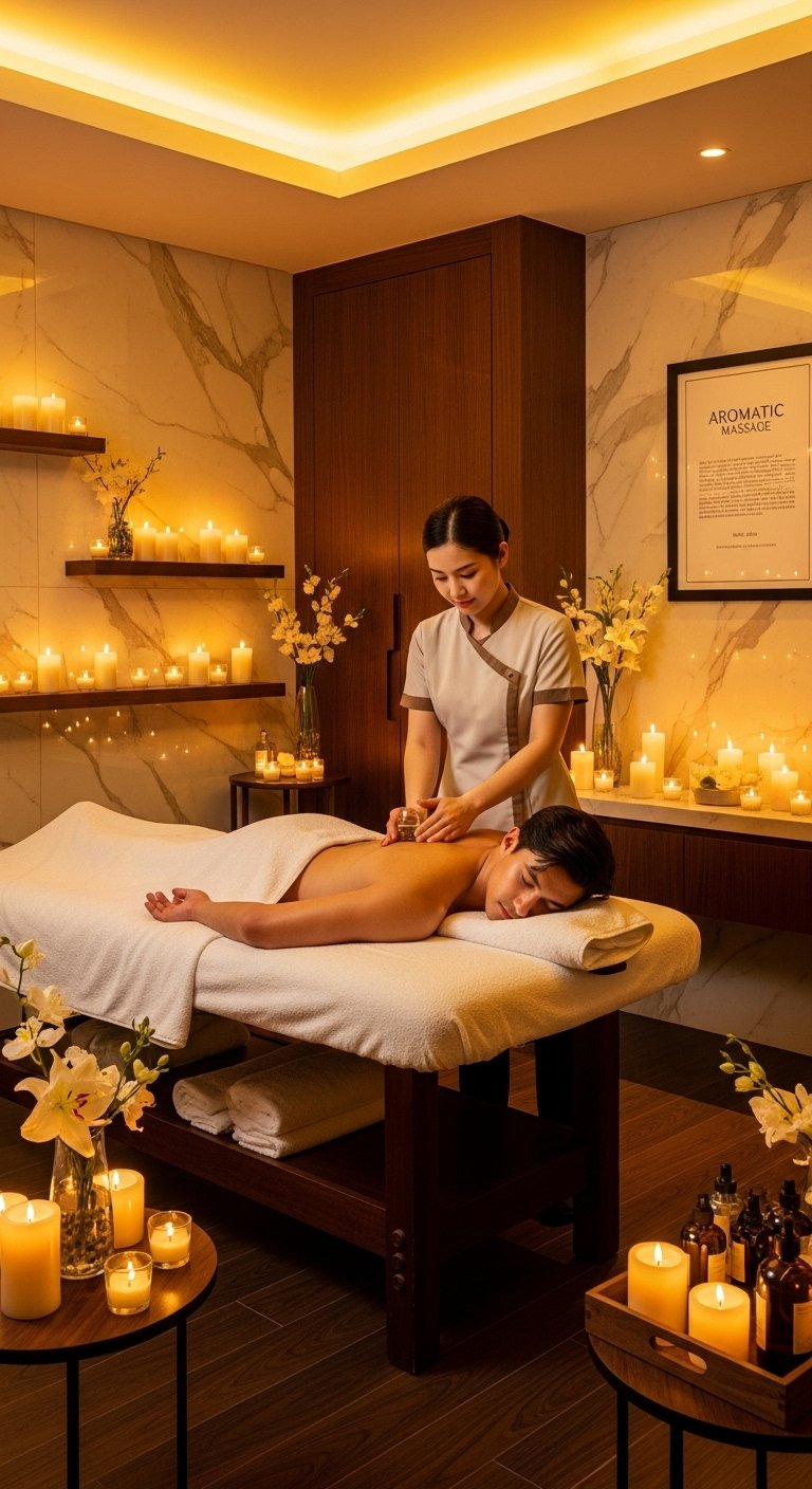 Aromatherapy massage treatment in Hyderabad