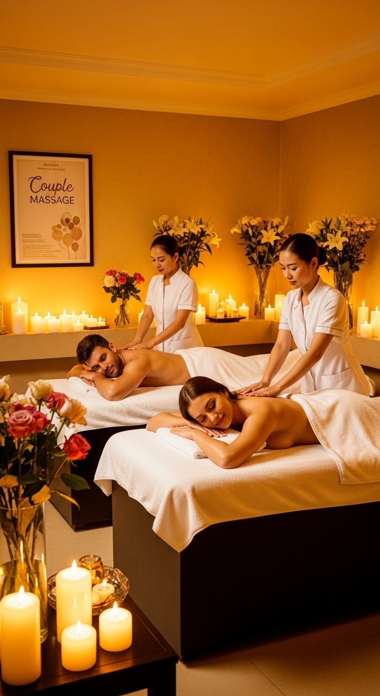 Couple massage spa experience in Hyderabad